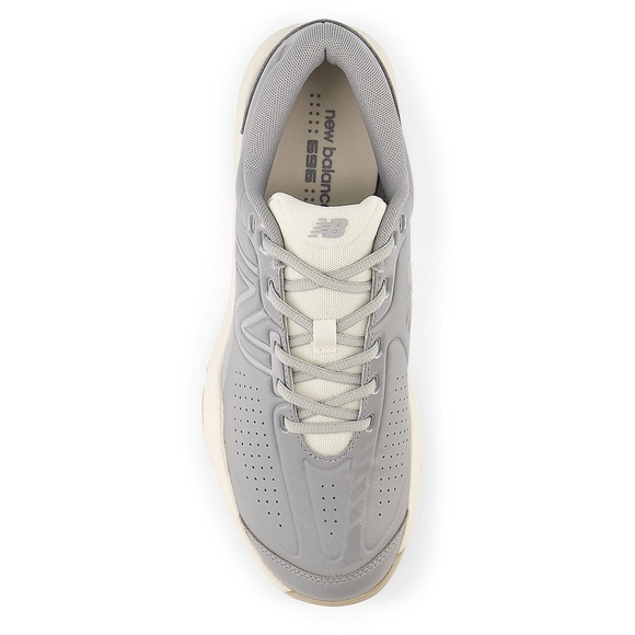 NIB - New Balance Men's 696v5 Tennis Shoes, Grey/ White - Size 11.5 - Picture 2 of 11